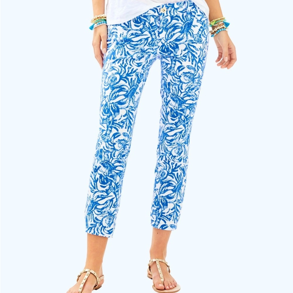 Lilly Pulitzer Sadie Stretch Pants Size 0